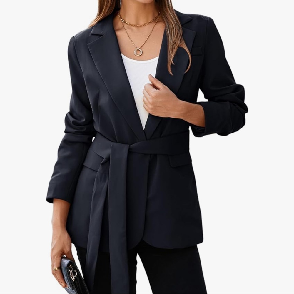Elegant Black Women's Blazer